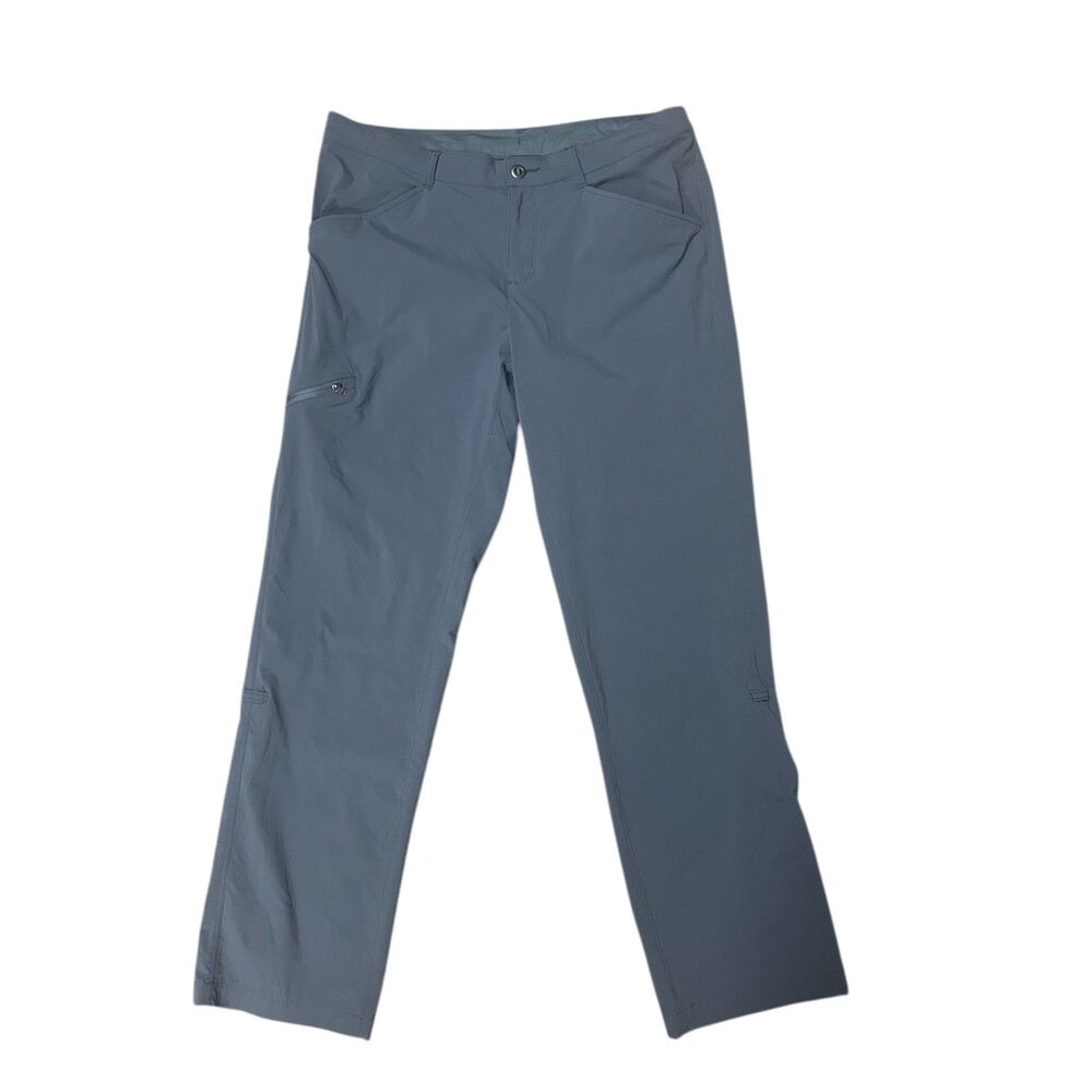 Patagonia, Women's Outdoor Hiking Active Gray Pants, Size 12, Used